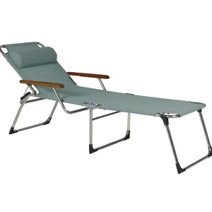 Rabatt Amigo H40 solsäng med armstöd Sage green